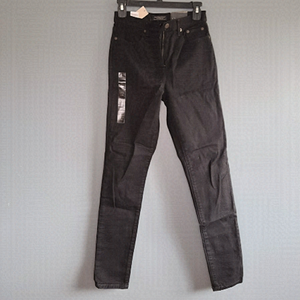 NWT banana republic black high rise skinny jeans size 26/2